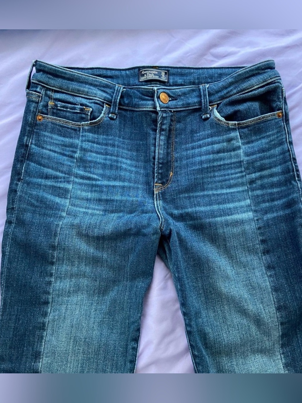 A&F Womens Two-Tone Jeans size 8